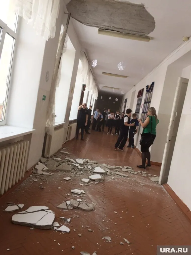 Во время обвала никто не пострадал