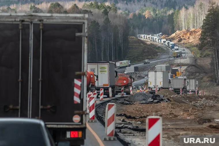 На 329 километре трассы будет идти ремонт (архивное фото)