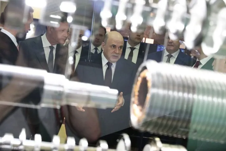 Рабочая поездка премьер-министра Михаила Мишустина в Новосибирск, Академгородок. День второй