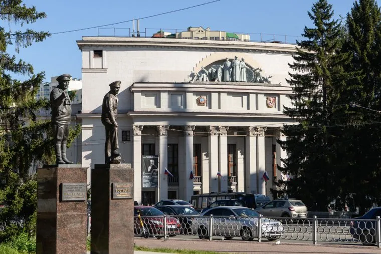 Прощание с Героем России Игорем Родобольским в ОДО. Екатеринбург 