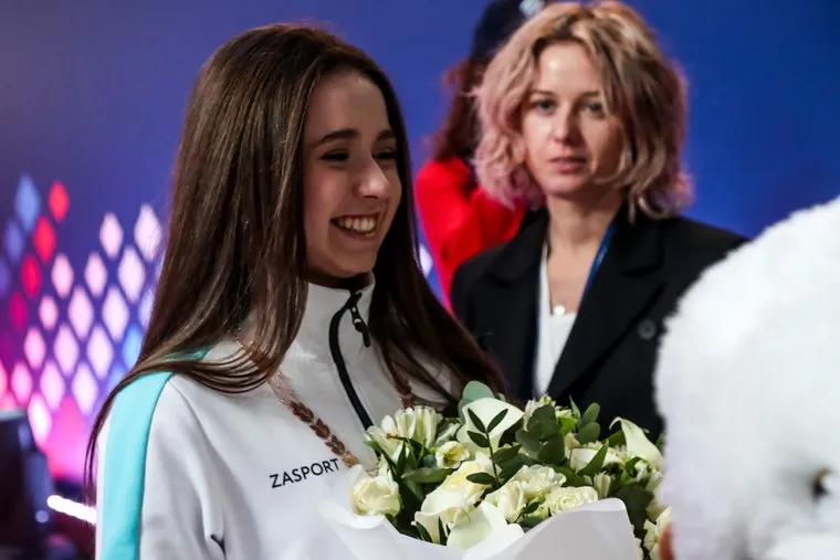 Чествование олимпийской сборной в ВТБ Арене. Москва