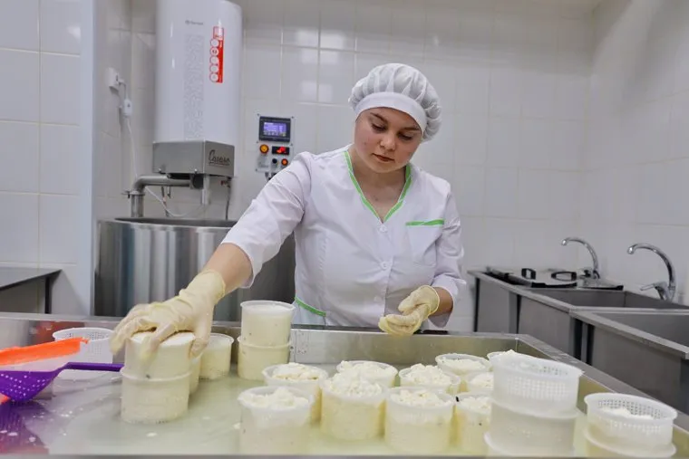 Открытие цеха сыроварения. КГСХА. Курган 