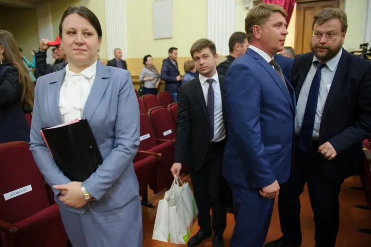 Встреча с партийным активом Северного управленческого округа. Свердловская область, Серов, дубичев вадим, бердникова елена