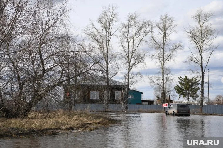 Уровень воды в реке Урал достиг 562 сантиметра