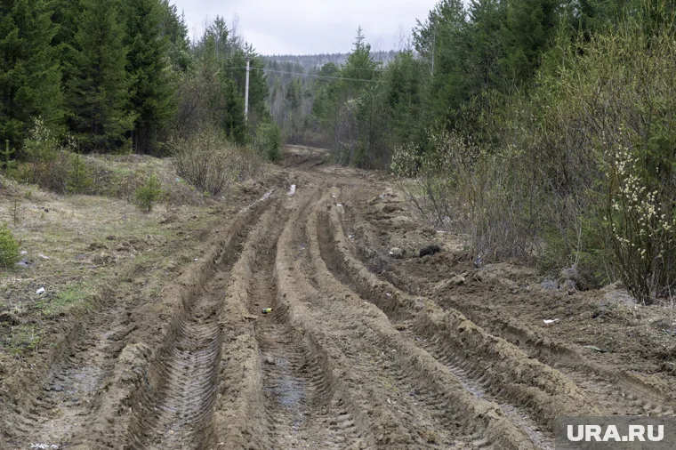 В селе Бухарино вместо дорог - колея грязи (архивное фото)