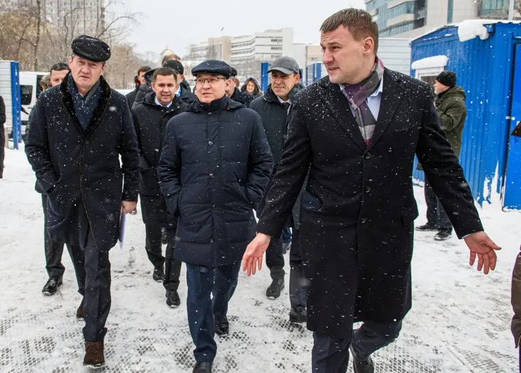 Запуск строительства УГМК-Арены. Екатеринбург