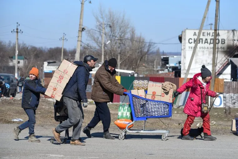 Ситуация в осажденном Мариуполе. Украина