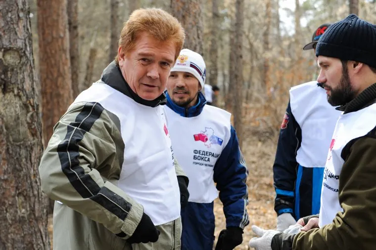 Субботник с Владимиром Елистратовым. Челябинск