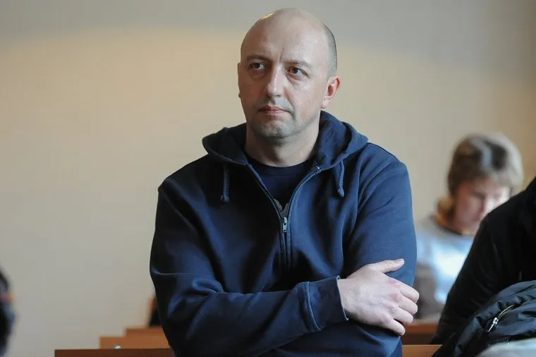 Оглашение приговора бывшему министру социальных отношений Челябинской области Олегу Бехтереву. Челябинск