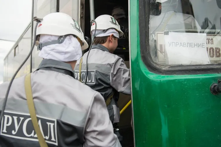 Открытие шахты Черемуховская Глубокая. Североуральск, русал, шахтеры