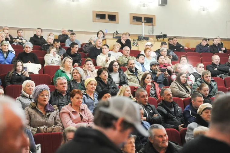 Встреча силовиков с жителями Коркино. Челябинск