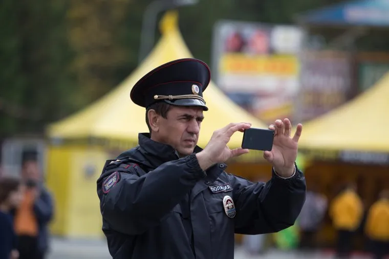 Уральский тур Доброй воли. Волонтеры - саентологи. г. Курган, полиция, запись видео