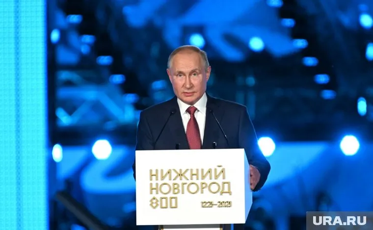 Владимир Путин поздравил нижегородцев с 800-летием города