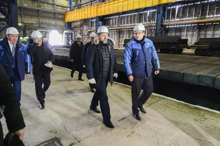 Визит министра природных ресурсов и экологии Сергея Донского на предприятия - ЧМК, городская свалка, ЧЭМК. Челябинск, донской сергей