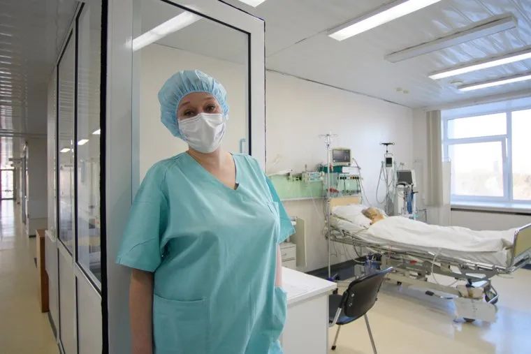 Николай Цуканов в Уральском институте кардиологии. Екатеринбург