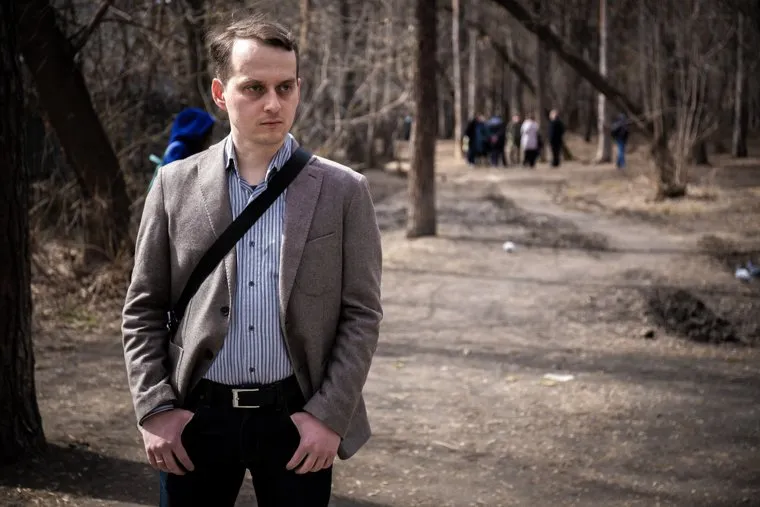 Пресс-тур в парк Зеленая Роща, посвященный вопросам благоустройства территории. Екатеринбург