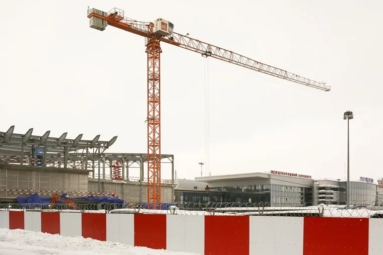 Реконструкция аэропорта Рощино. Тюмень