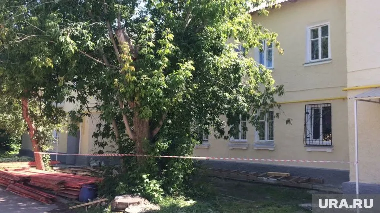В доме проходит капремонт