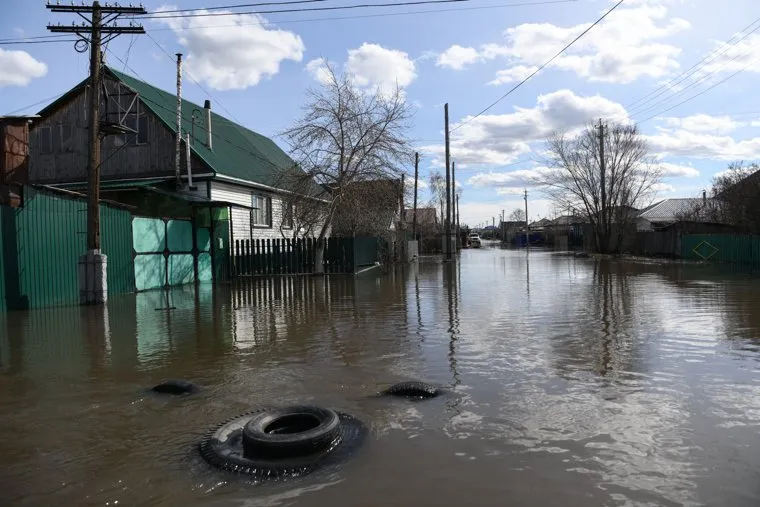 Подтопление в селе Кетово и окрестностях. Курганская область