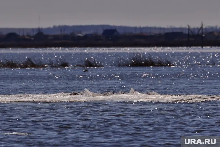 Предполагается, что уровень воды в реке Ишим превысит норму на 1,5-4 метра