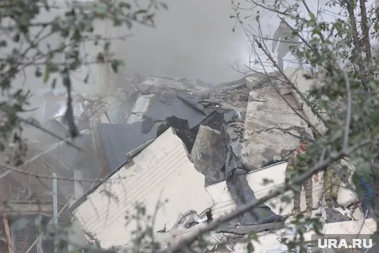 В Луганске обрушился подъезд (архивное фото)