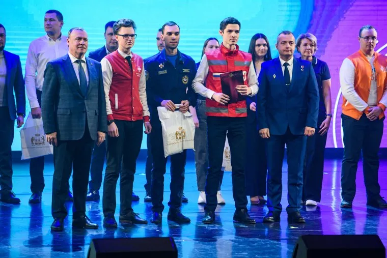 Торжественный прием главы Екатеринбурга, посвященный Дню волонтера. Екатеринбург