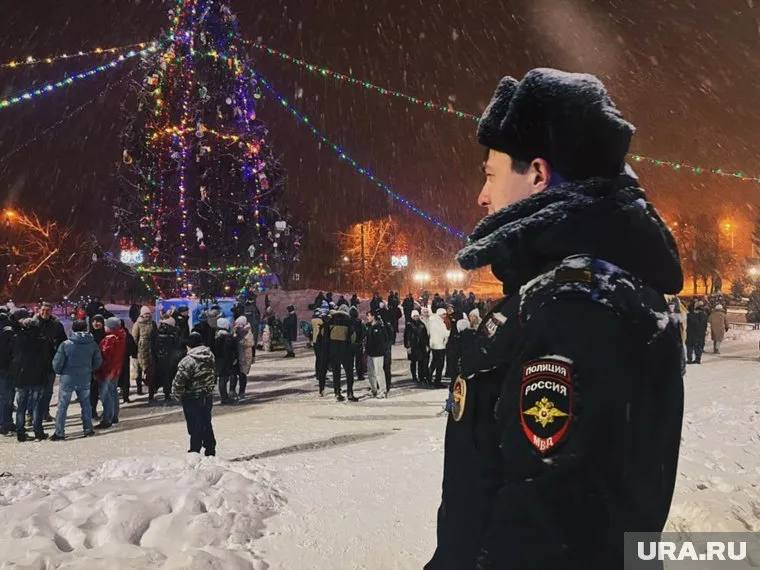 Полиция и другие службы обеспечили спокойствие более чем на 80 новогодних мероприятиях