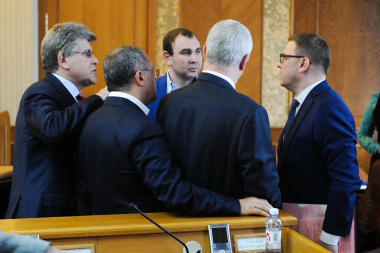 Алексей Текслер на встрече с депутатами Законодательного собрания. Челябинск