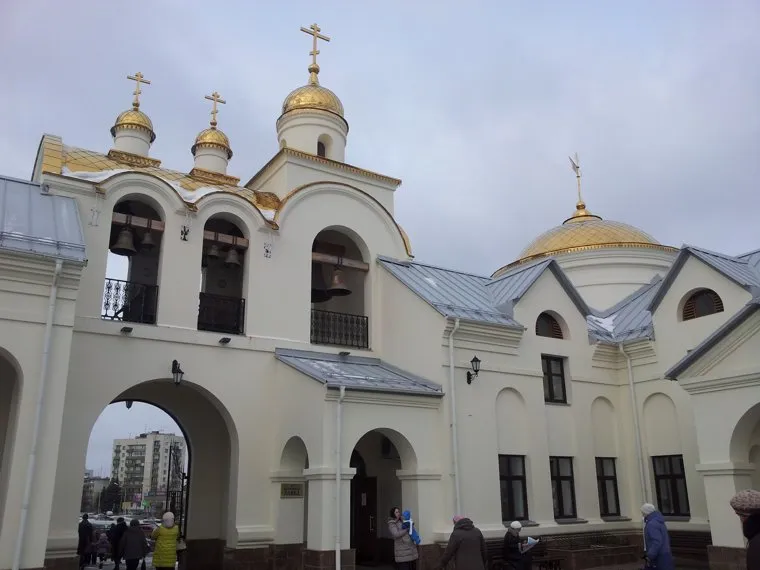 Озерск, купол храма, храм, церковь