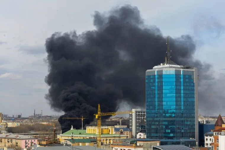 Пожар. Челябинск