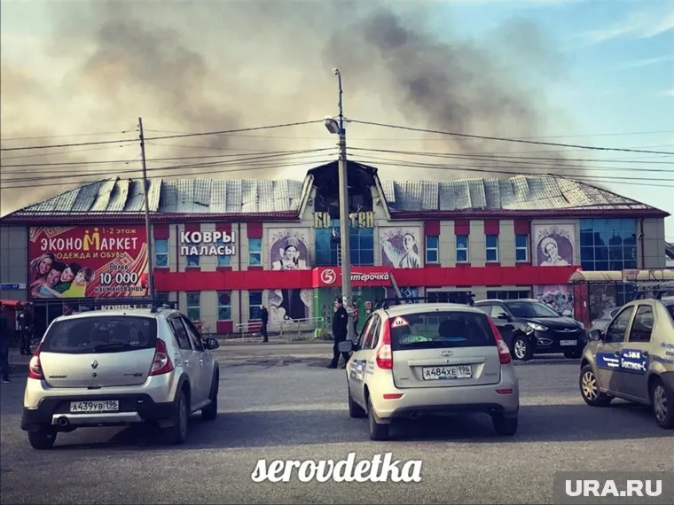 Возгорание было устранено за 40 минут