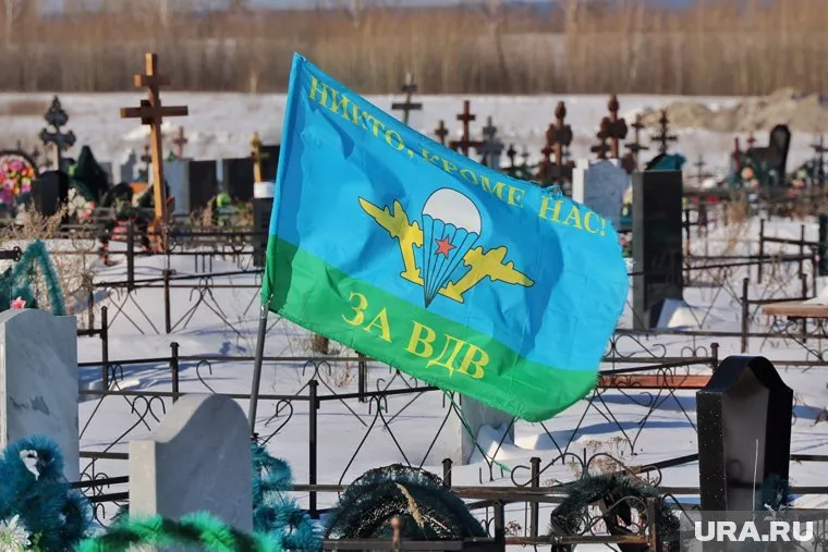 Территория захоронения участников СВО находится на Зайковском кладбище