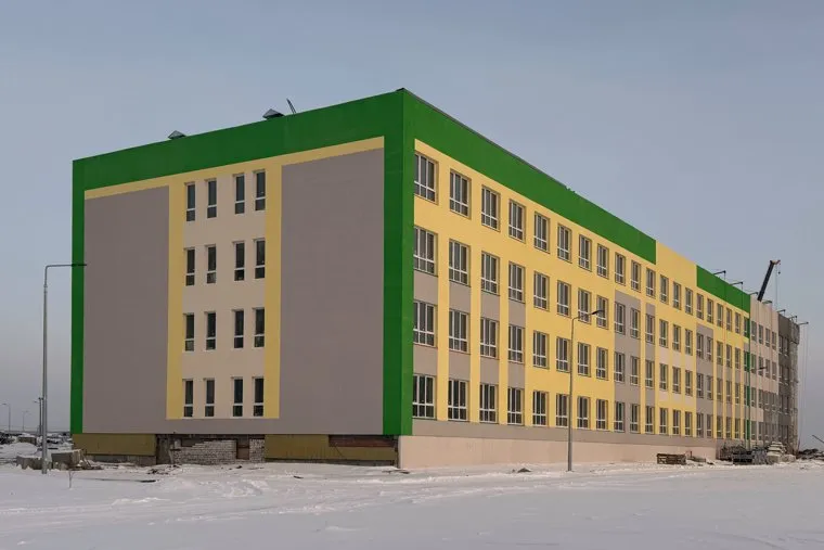 Школа в заозерном. Курган