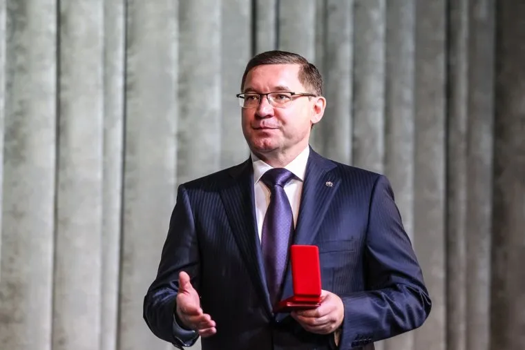 Торжественный прием губернатора Владимира Якушева по поводу 73-летия Тюменской области. Тюмень, якушев владимир