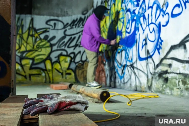 В Перми нашли незаконные граффити