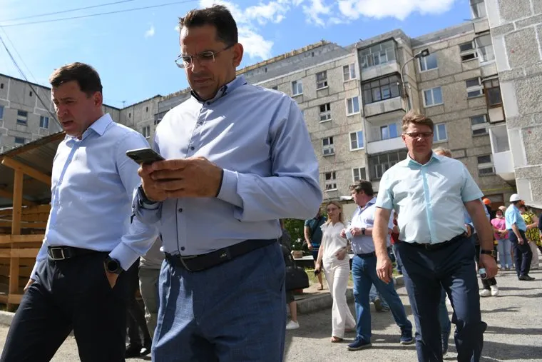 Рабочая поездка Евгения Куйвашева в Северный управленческий округ. Краснотурьинск