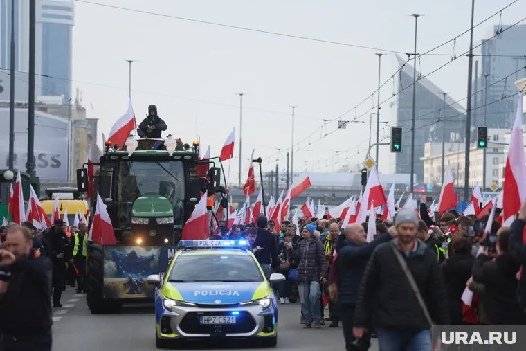 В Польше продолжаются протесты фермеров из-за зерна Украины
