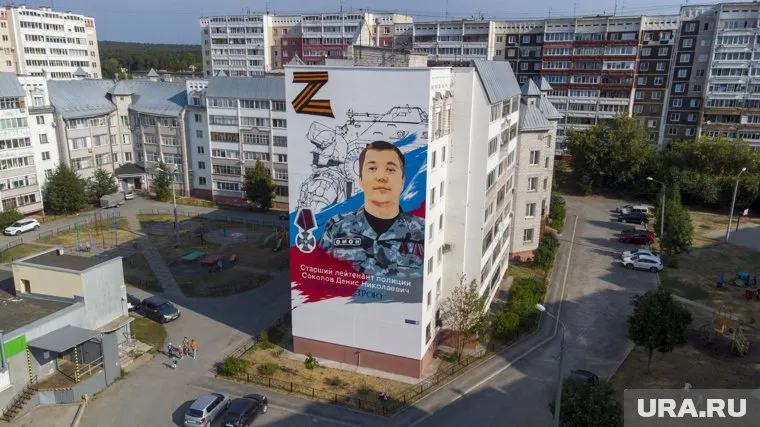 Рисунок появился на доме 19 по улице Транспортная