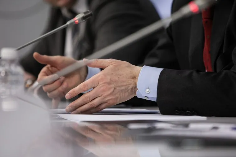 Андрей Фурсенко на пресс-конференции в ТАСС, посвященная вручению Премии президента России в области науки. Москва