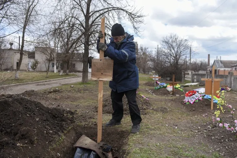 Обстановка в освобожденных районах в г. Мариуполь. Украина