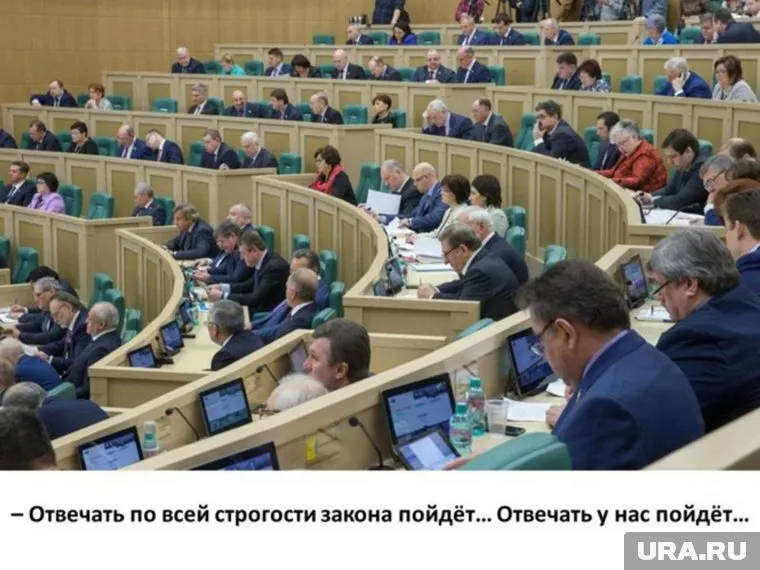 Обычный день в Совете Федерации