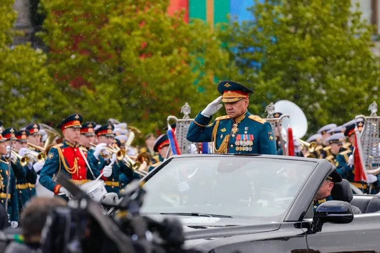 Парад Победы на Красной Площади в Москве. 9 мая 2024