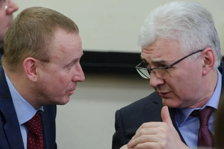 Заседание Общественной палаты Екатеринбурга, якоб александр, тушин сергей