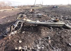 Под Москвой разбился военный самолет