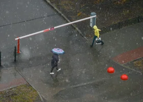 В центре Кургана жители хотят перекрыть двор частным шлагбаумом