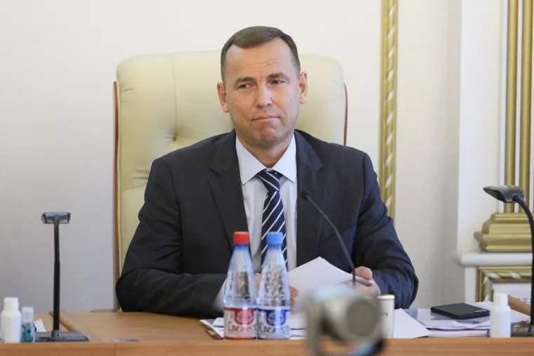 Полпред Президента РФ в УрФО Николай Цуканов на заседании правительства. Курган