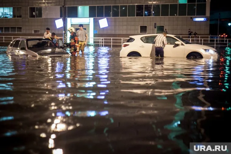 В районе Чай образовалось около 200 метров скоплений воды, передает CNN Turk (архивное фото)