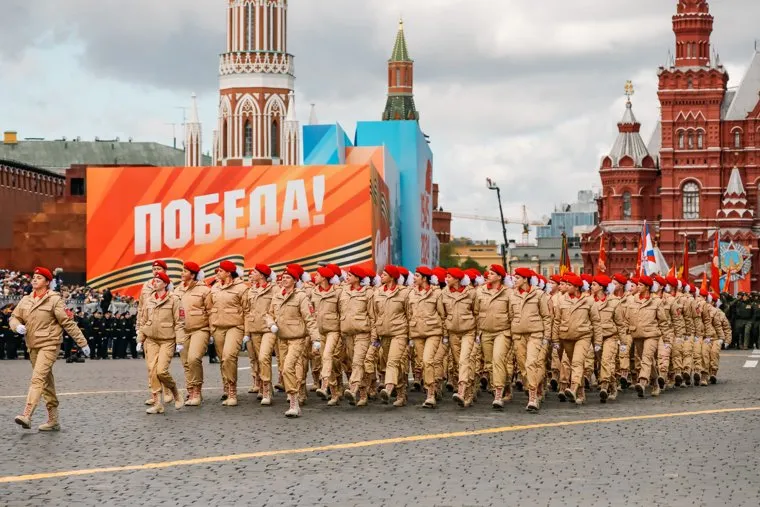 Генеральная репетиция парада Победы в Москве