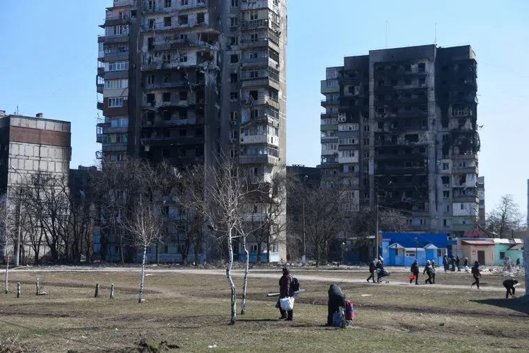 Ситуация в осажденном Мариуполе. Украина