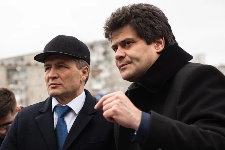 Объезд Главы Екатеринбурга Александра Высокинского, посвященный уборке города. Екатеринбург